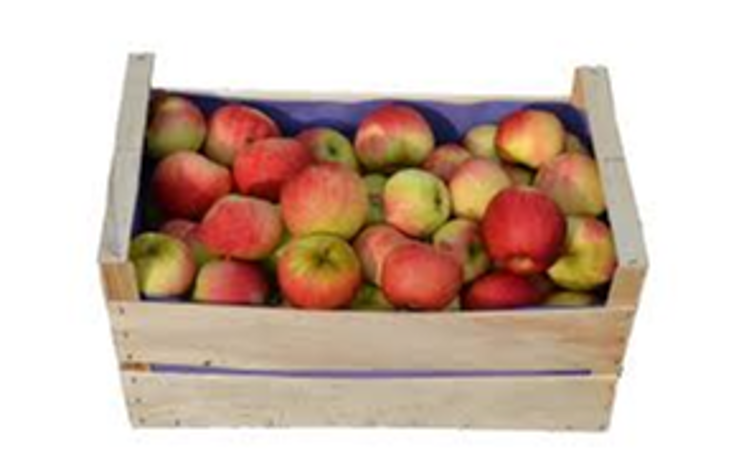 Caisses à Pommes Amish En Bois – 1/2 Boisseau – Lot De 3 – Brutes, Non Finies
