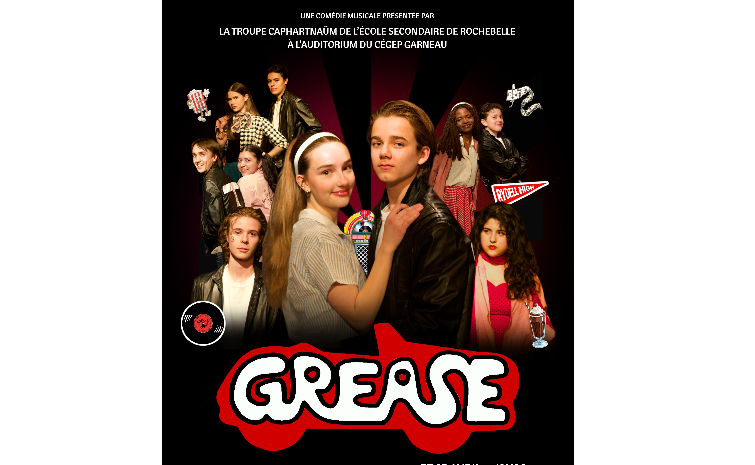 Comédie musicale de Rochebelle 2025-2026 : Grease | The Project Factory