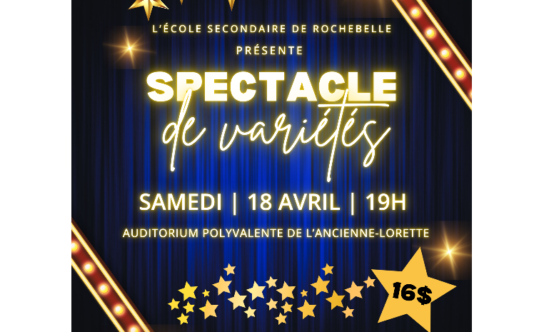 Spectacle de variétés 2026 | La Fabrique à projets